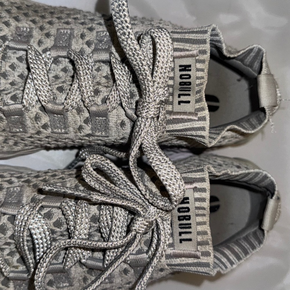 NOBULL Knit Runner Gray Men's 10.5 Women's 12 Training Running Shoes AS IS
